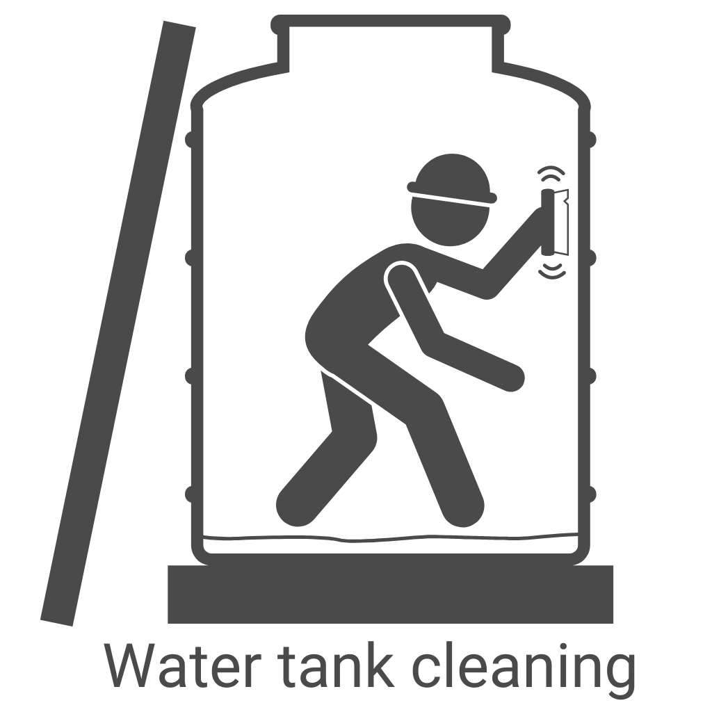 water tank cleaning